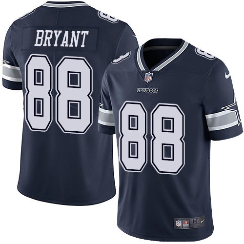 Nike Cowboys #88 Dez Bryant Navy Blue Team Color Men's Stitched NFL Vapor Untouchable Limited Jersey